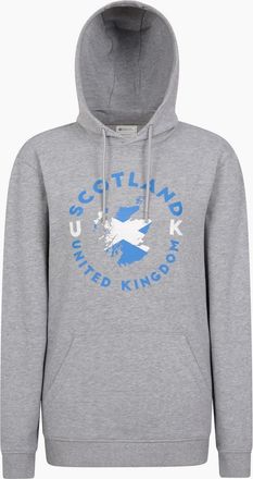 Mountain Warehouse Womens Mountain Warehouse Womens/Ladies Scottish Flag Overhead Hoodie - Grey - Size: 18/16