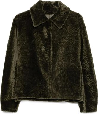 Manzoni24 Giacca in shearling - Verde