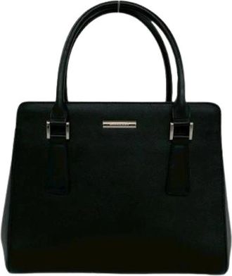Burberry Pre-owned Leren Handtas - Dames - Vintage Handtas - Zwart - ONE Size - Leer - Vintage