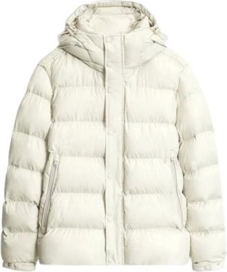 HUGO BOSS Jassen > Winterjassen - Heren - Winterjassen - Wit - S - Jassen
