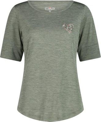 F.lli Campagnolo Light Melange T-Shirt Funktionsshirt f&uuml;r Damen | oliv