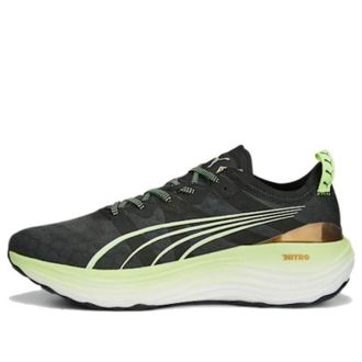 Puma ForeverRun Nitro Black Light Mint 377757-07