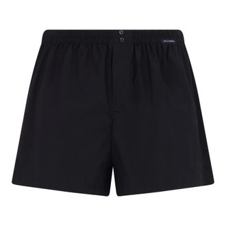 Dolce & Gabbana Bottoms, male, Black, Size: 3XL Cotton Poplin Boxer