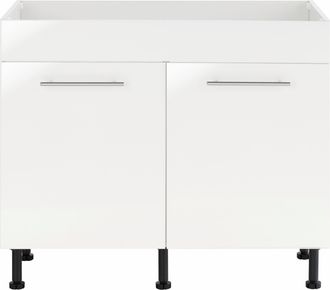 Wiho Küchen Spülenschrank »Ela« Breite 100 cm, höhenverstellbare Füsse