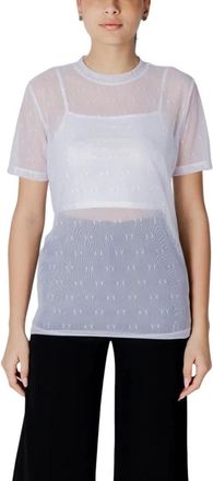 A|X Armani Exchange Dames, Tops, Wit, Maat: XS Polyamide