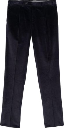 Canali corduroy trousers - Blue