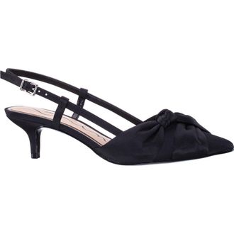 Nina Stella Slingback Pointed Toe Pump in Black at Nordstrom Rack, Size 8.5
