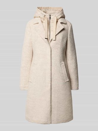 s.Oliver Red Label Regular Fit Mantel mit Woll-Anteil in Offwhite, Gr&ouml;&szlig;e 34