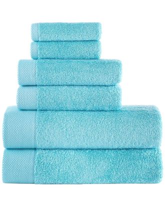 Brooks Brothers Solid Signature 6Pc Towel Set