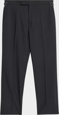 Tom Ford Mens O Connor 120s Wool Flat-Front Trousers