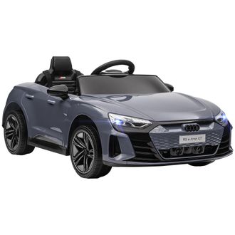 OEM Coche El&eacute;ctrico Para Ni&ntilde;os De +3 A&ntilde;os Audi Rs E-tron Gt Coche De Bater&iacute;a Con Mando A Distancia 103x58x41 Cm Gris