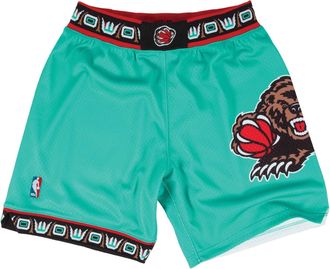 Mitchell & Ness x NBA Grizzlies Road 1995-96 Shorts Teal ASHRGS18135-VGRTEAL95