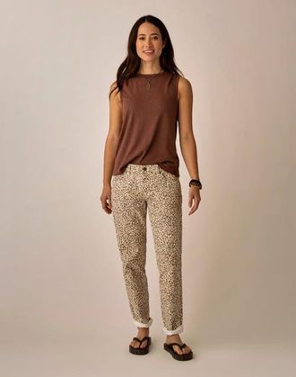 Carve Designs Carson Jean in Leopard at Nordstrom, Size 16 28