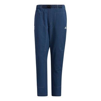 adidas Series WJ PNT Denim Training Sports Long Pants Navy Blue GP0895