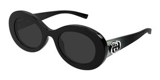 Gucci GG2026S 001 Womens Sunglasses Black Size 51