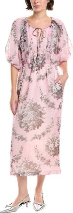 Rebecca Taylor Floral Midi Dress