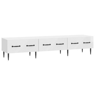 vidaXL Mueble De Tv Brillante 147 X 34,5 X 30 Cm Madera De Ingenier&iacute;a Vidaxl
