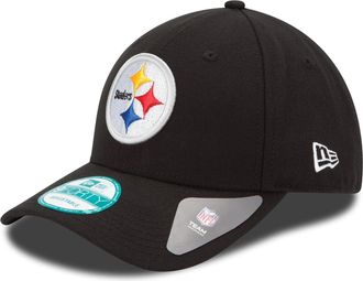 New Era NFL The League 9FORTY Adjustable Hat Cap One Size, Pittsburgh Steelers - Black, One Size