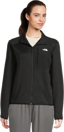 The North Face TNFtm Performance Fleece Full Zip Jacket Womens Coat TNF Black : 2XL, Elastane/Polyester
