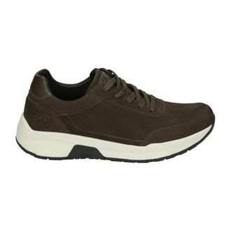 Josef Seibel Casual Bruine Nubuck Schoenen - Heren - Sneakers - Bruin - 46 EU - Leer - Schoenen