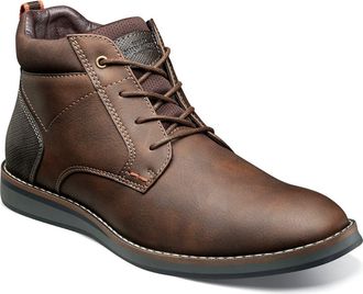 Nunn Bush Circuit Plain Toe Chukka Boot - Wide Width Available in Brown Multi at Nordstrom Rack, Size 11.5