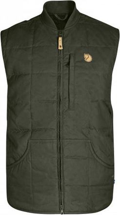 Fj&auml;llr&auml;ven Grimsey Vest Fleecegilet f&uuml;r Herren | oliv