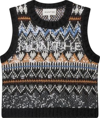 Munthe Donna, Maglie, Multicolore, 2Xs, new