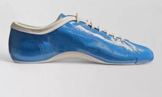 Dries Van Noten low top lace up leather sneakers