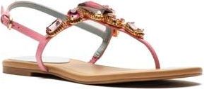 Frances Valentine Tillie Stone Thong Sandal in Pink at Nordstrom Rack, Size 6.5