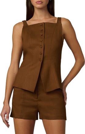 Joe's The Frankie Vest in Chocolate at Nordstrom, Size X-Small