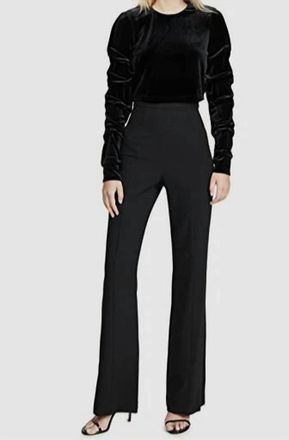 Black Halo Adela 2 Piece Jumpsuit In Black