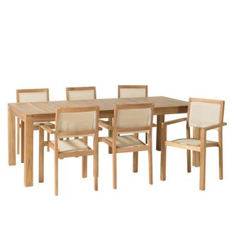 Macabane Conjunto de sal&oacute;n de jard&iacute;n para 8/10 personas