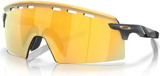 Oakley Encoder Strike Vented - unisex - Zonnebrillen - Zwart - 39 MM - Leer - Accessoires