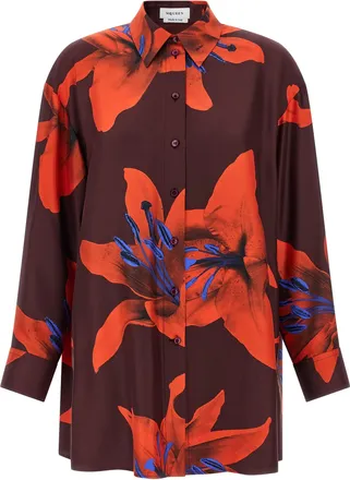Alexander McQueen Multicolor Silk Womens Blouse