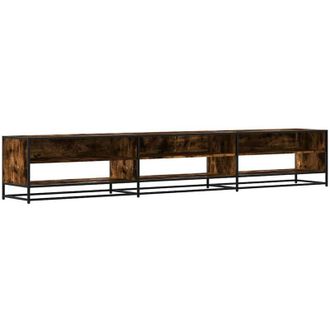vidaXL Vidaxl - Mueble De Tv Madera De Ingenier&iacute;a Roble Ahumado 270x40x46 Cm