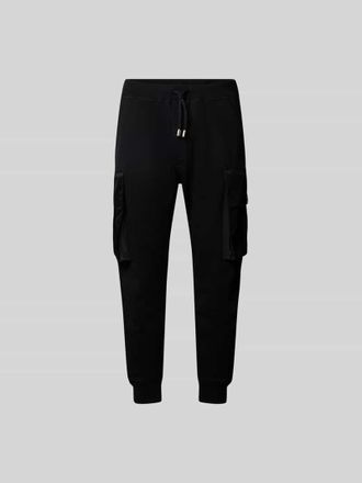 Dsquared2 Sweatpants mit Cargotaschen in Black, Gr&ouml;&szlig;e XXL