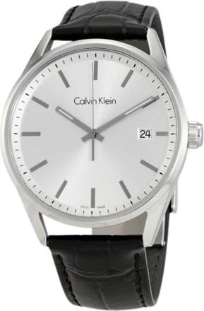 Calvin Klein Formality Horloge - Dames - Horloges - Grijs - ONE Size - Leer - Accessoires