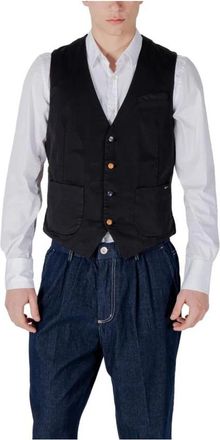 Gianni Lupo Hombre, Chaquetas, Negro, Talla: 2XL