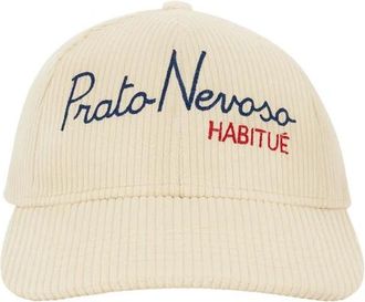 MC2 Saint Barth Corduroy Baseball Cap - Heren - Petten - Beige - ONE Size - Katoen - Accessoires