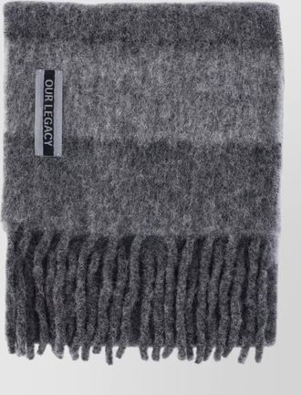 Our Legacy alpaca wool scarf
