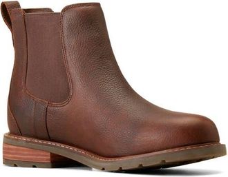 Ariat Wexford Waterproof Chelsea Boot in Dark Brown at Nordstrom, Size 8.5