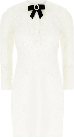 Self Portrait Dames, Jurken, Wit, Maat: M