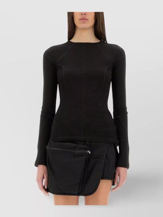 Helmut Lang sport crew neck long sleeves slim fit