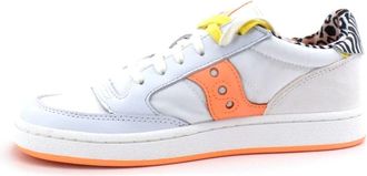 Saucony Jazz Court Sneaker - Dames - Sneakers - Wit - 37 1/2 EU - Leer - Schoenen
