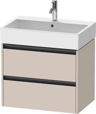 Duravit Duravit - Ketho.2 Mueble Bajo Lavabo, 684x440x460mm, Para Vero Air