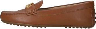 Ralph Lauren Barnsbury Flats - Dames - Loafers - Bruin - 39 EU - Leer - Schoenen
