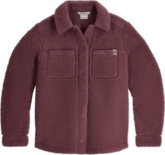 Royal Robbins Palisades Shacket Fleecejacke f&uuml;r Damen | lila/rot