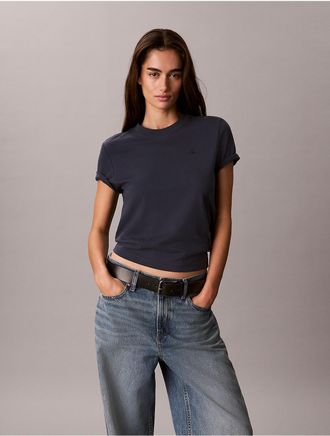 Calvin Klein Jeans Calvin Klein Womens Monogram T-Shirt - Blue - XL