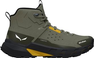 Salewa Pedroc 2 Leather Mid PTX Wanderschuhe für Herren | grau/oliv