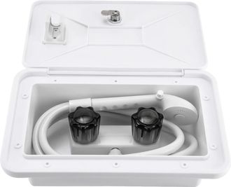 OEM Kit De Ducha, Dise&ntilde;o Con Cierre, Compatibilidad Universal, Blanco